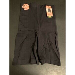 Shapermint Essentials All Day Every Day High Waisted Shaper Shorts in Black M L